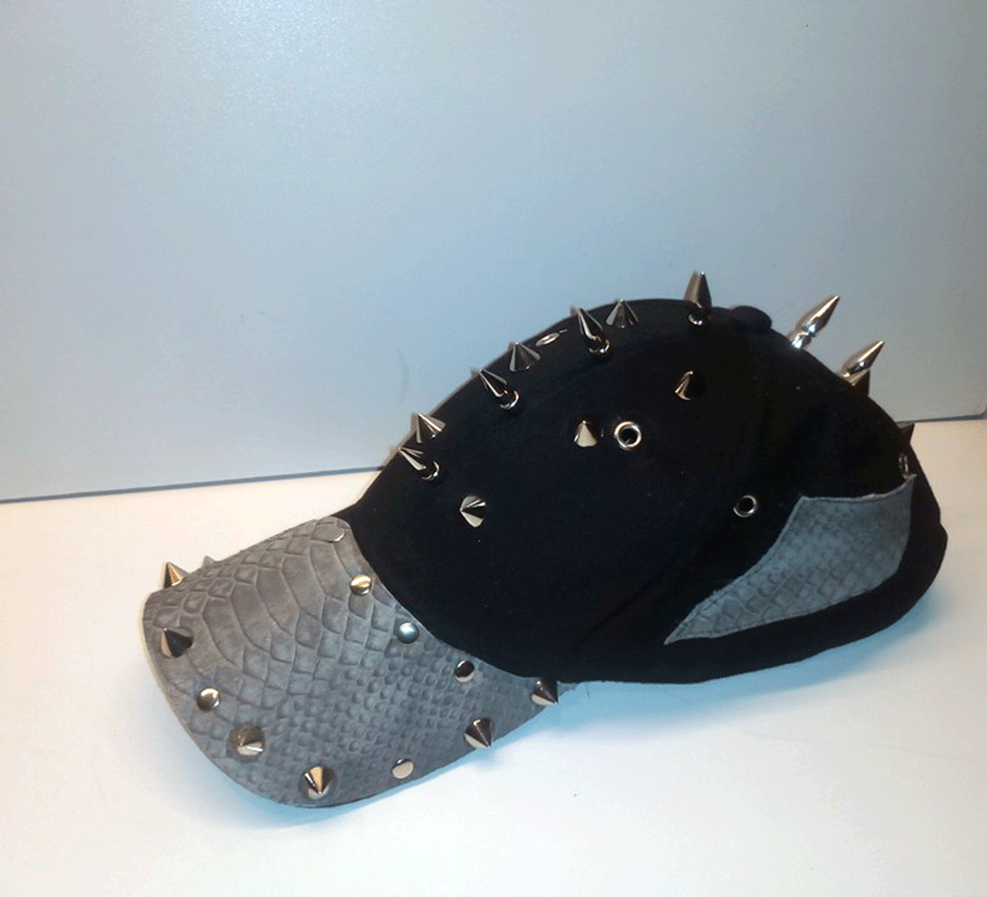 Gorra serpiente gris